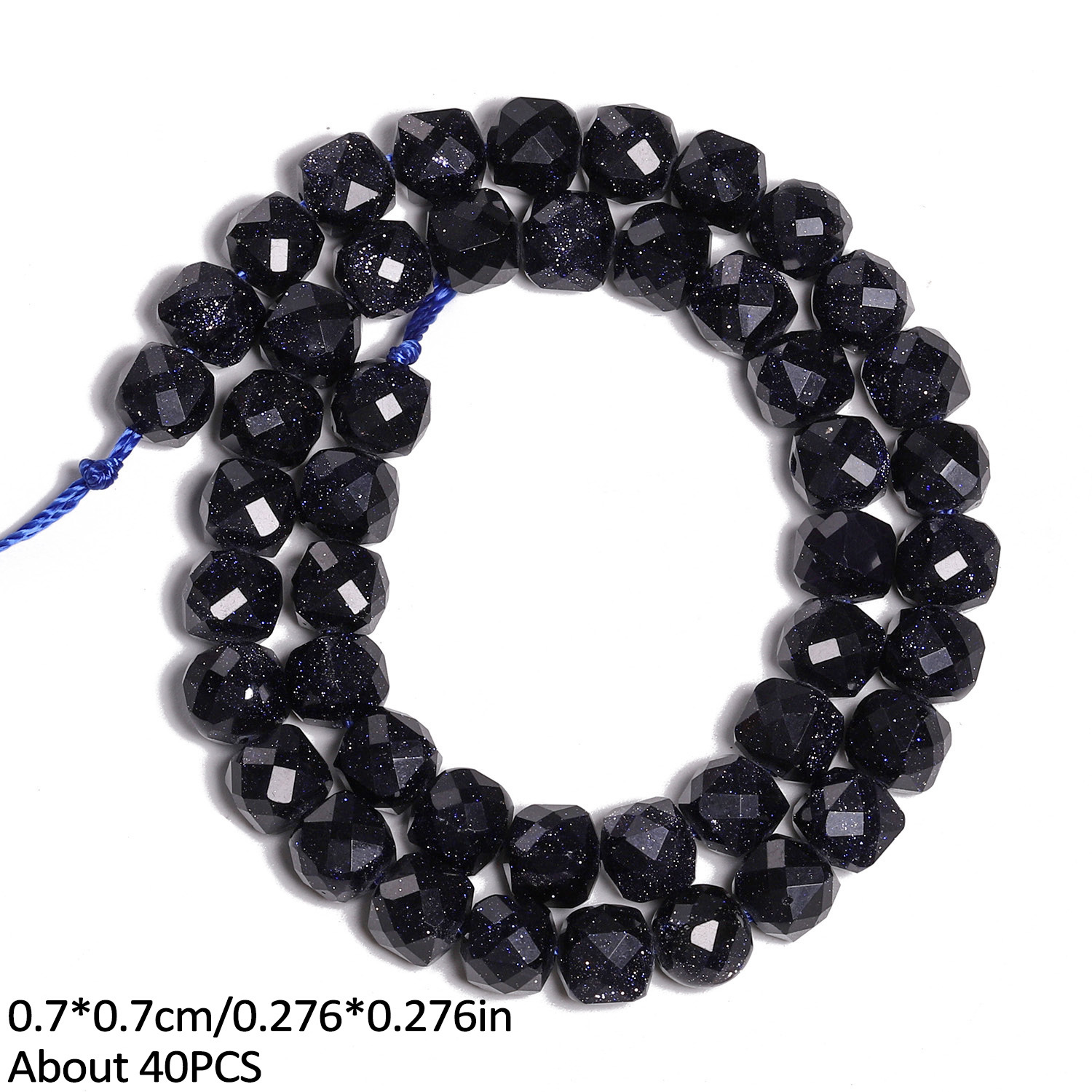 E-shop 4/7 mm Natürliche Facettierte Quadratische Sandsteinperlen, Schöne Lose Abstandshalter, für Schmuckarmband, Halsketten, Ohrringe, Handgefertigte