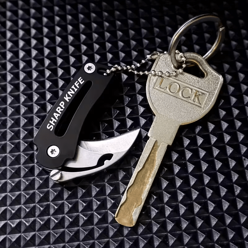 Mini Folding Pocket Knife, Lightweight and Portable with Sharp Blade