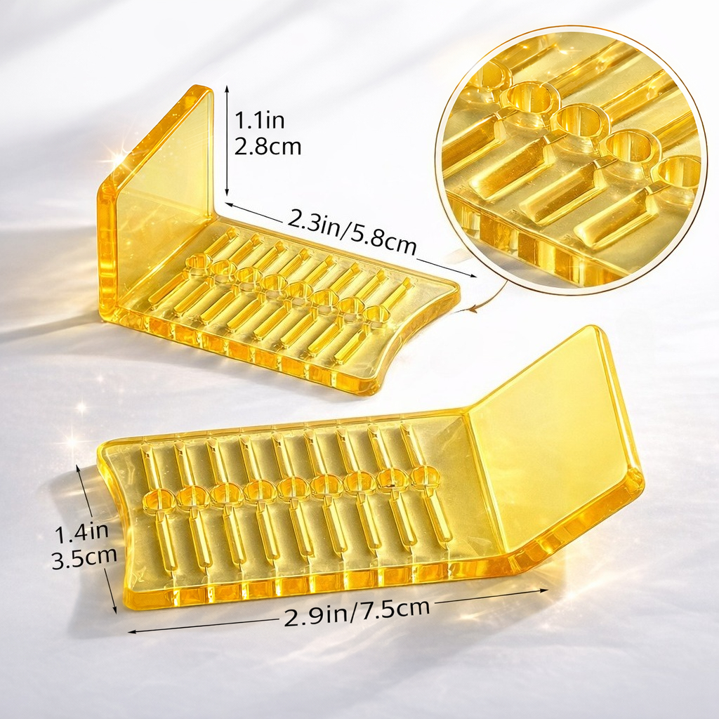 TEMU A Set Of 2 Automotive Film Application Corner Tools Designed For Ppf Installation, Featuring A Durable Plastic Squeegee, An L-shaped Edge Film