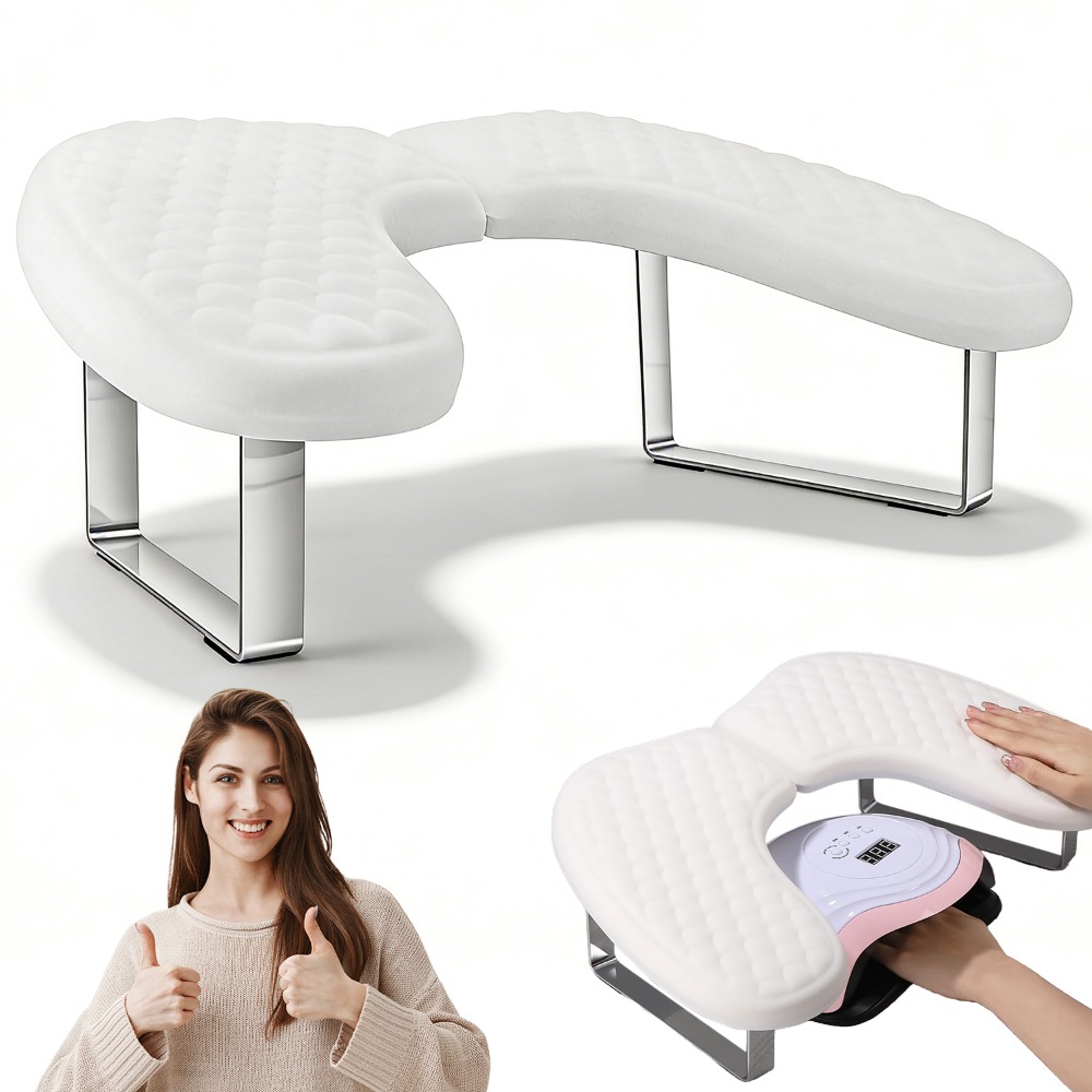 1 Set U-shaped Manicure Hand Pillow Is A Surprise Gift For Anyone Who Manicure Around Him.