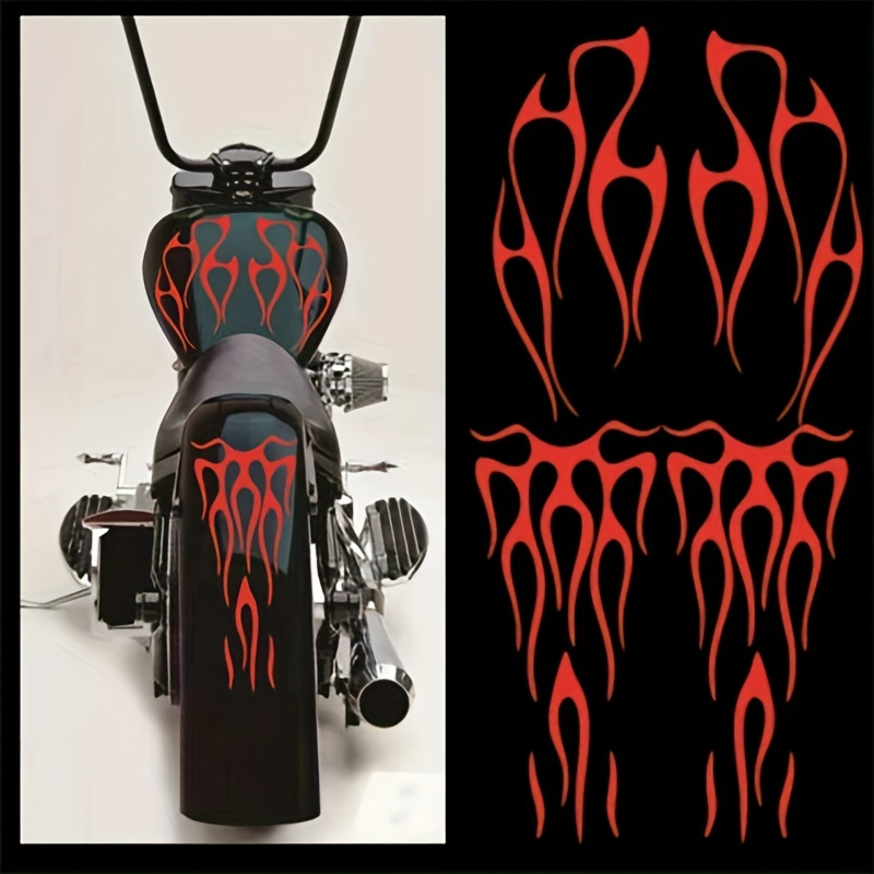 

1 Pair Sticker Car Car Body Trim Waterproof Motorcycle Decorative Sticker