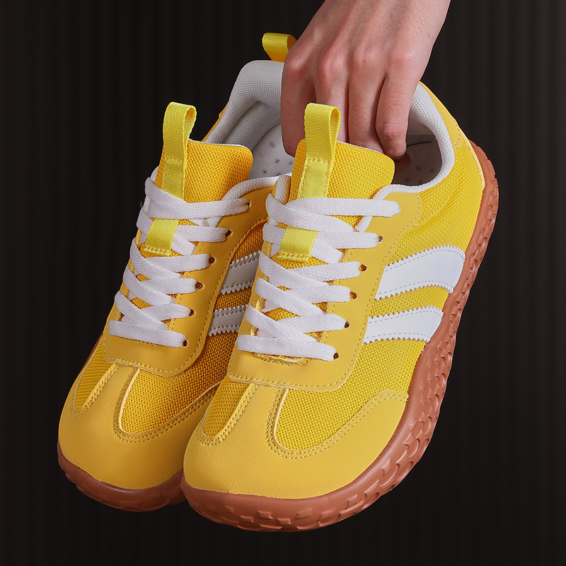 TEMU Dzag Women' Wide Width Sneakers - Breathable Low-top Sneakers With Md Sole Cushioning, Lace-up Round Toe Suitable For Daily Commuting, Gym,