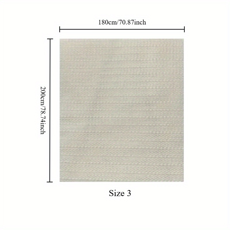 Pvc Mesh Mat, Fixed Mat That Cut In Size, Durable And Easy To Clean, Suitable For Fixed Mattresses, Sofa Cushions, Seat Cushions, Floor Mats, Placemats, Etc