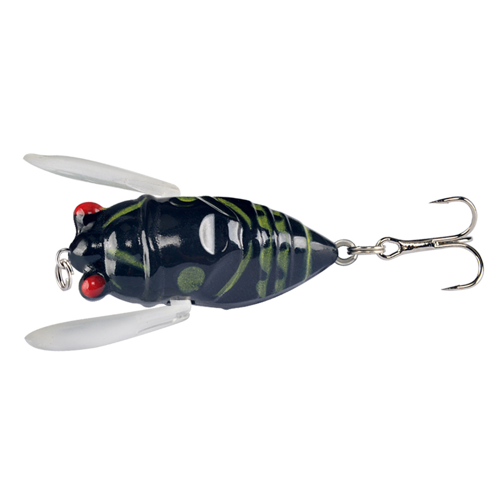TEMU 1pc Cicada Hard Bait Cicada Voice Lure Hard Bait Fishing Bait Lightning Frog