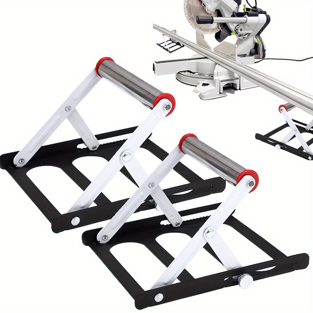 2pcs Durable Height Cutting Machine Stand, Stable Material Support, Table Saw Rack, Cutting Tool Accessory