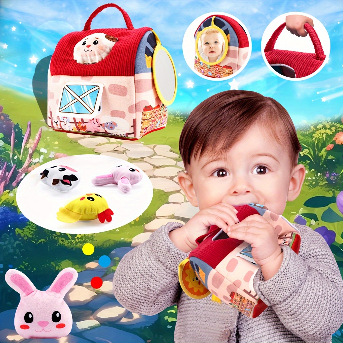 Farm Animal Surprise Toy Set 6-12 Months