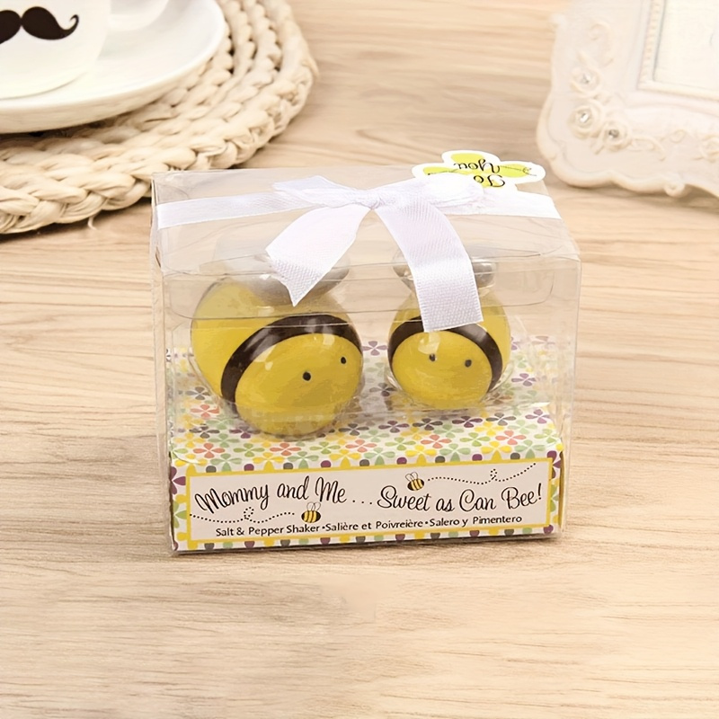 TEMU This Ceramic Seasoning Jar Gift Box Has High ! Sealed And Moisture-proof, Easy To Store Salt And Pepper. A Practical Kitchen Artifact, But A