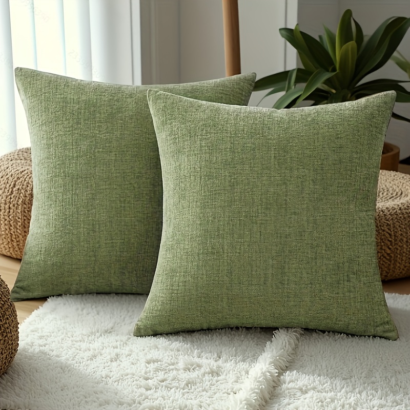 TEMU 2pcs Pillowcase, No Pillow Insert, Non-real Embroidery, Printed Design - Not Textured, 2d Flat Printing, 2d Flat Single-sided Print, - Light