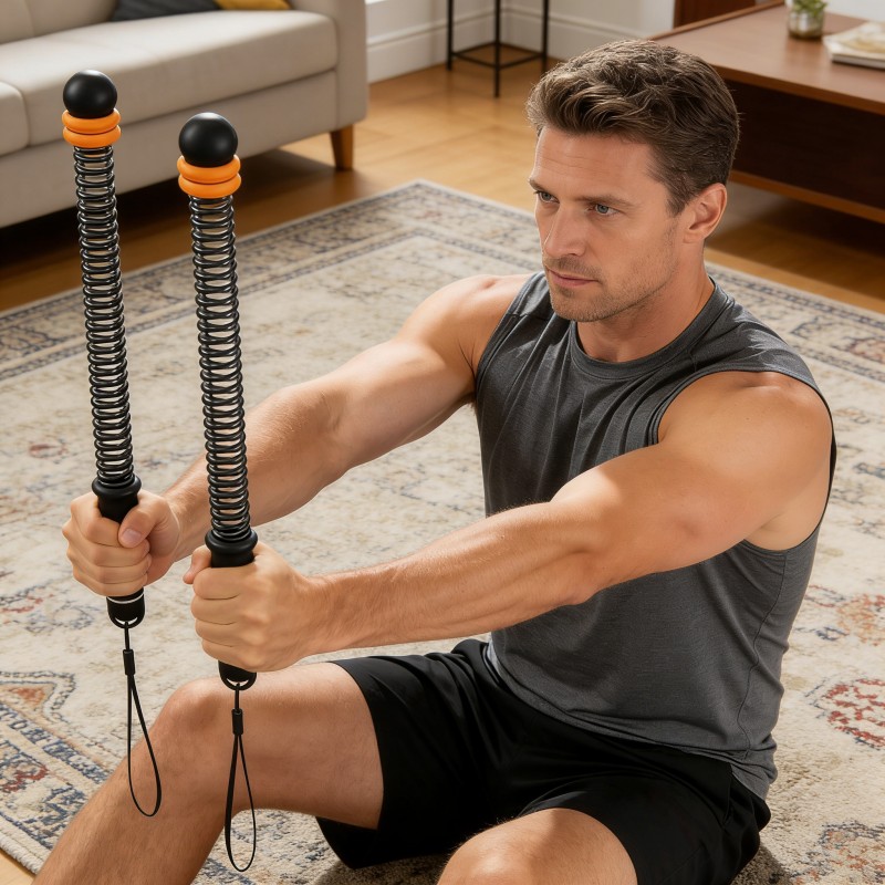 Intermittent Bursts of Rope Skipping Can Help Break Through Weight Loss Plateaus, with High-Density Materials That Are Durable And Wear-Resistant, Allowing You to Swing It Even by Your Dorm Bed for Rapid Fat Burning