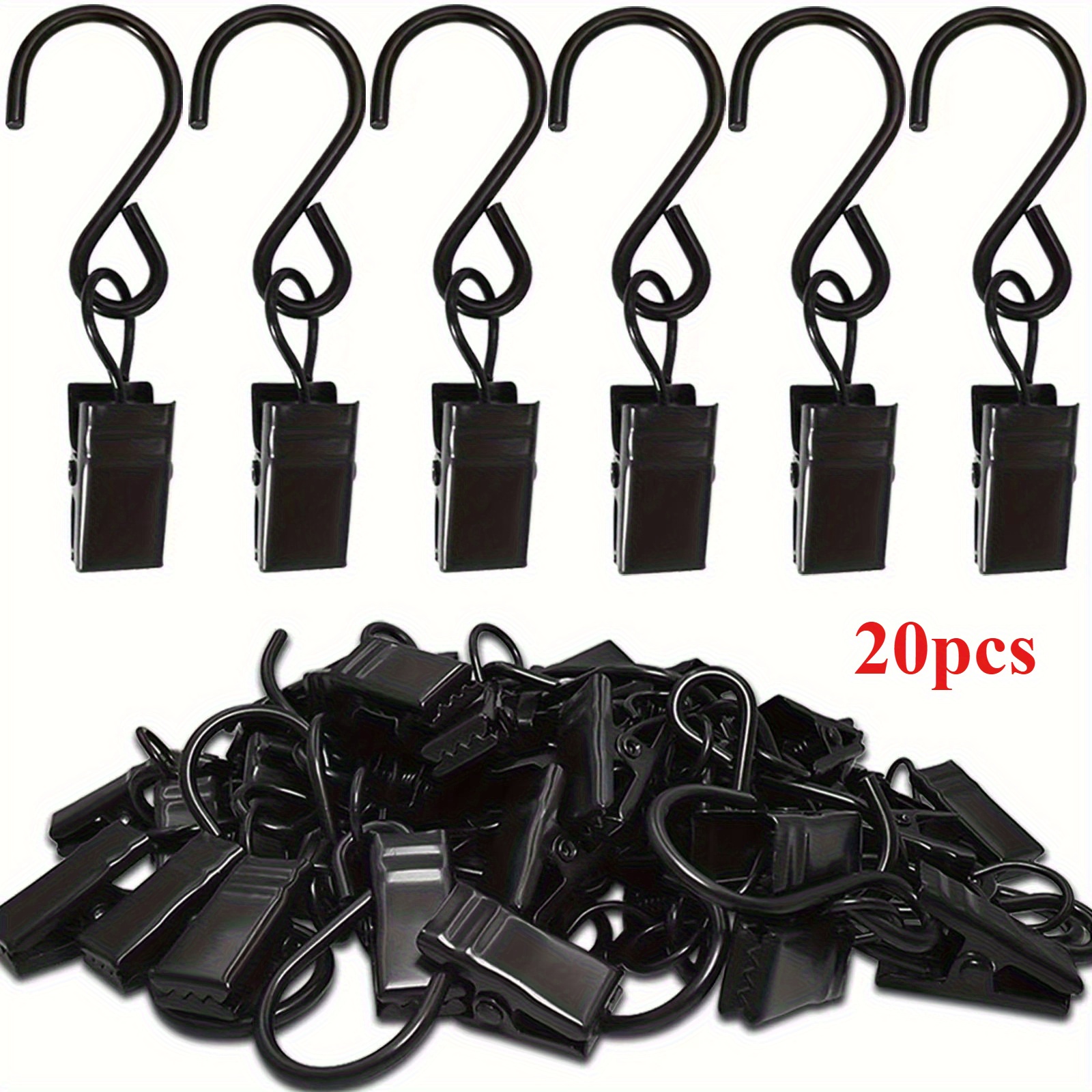 Hooks For Curtains, Hangers For Draining Sinks And Camping Tents, Art And Craft Displays, Garden And Yard Decorations