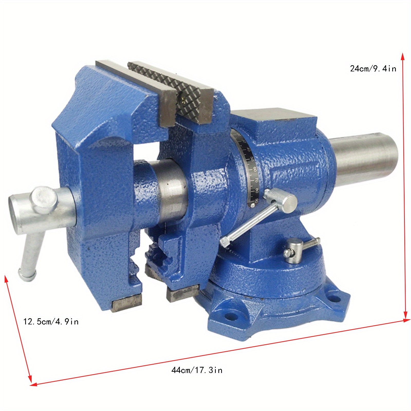 1pc Gdrasuya10 Heavy- Iron Vice, 5- Table Vice , Rotatable For , Milling, Edm, And Wedm - , No Needed
