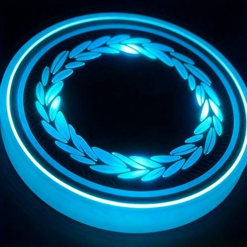 usb charging led cup holder light automatic color changing glowing cup mat anti slip design with smart induction auto versatile decorative coaster for car interior and indoor room decoration