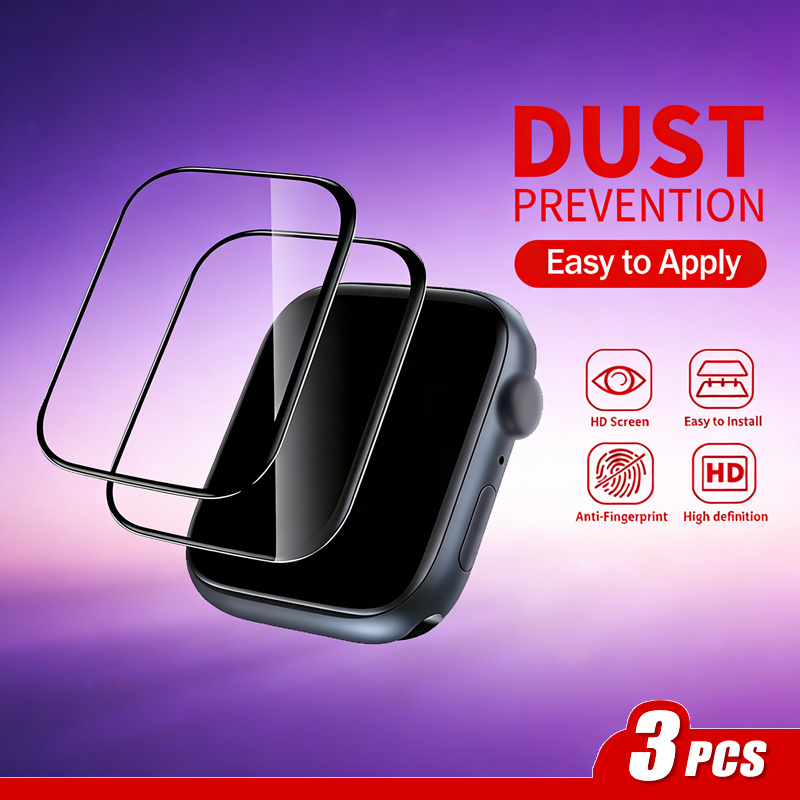 TEMU 3pcs Sq/2 Striped Edition/2 Dot Edition Cut Protector, Perfectly Fits Your Watch