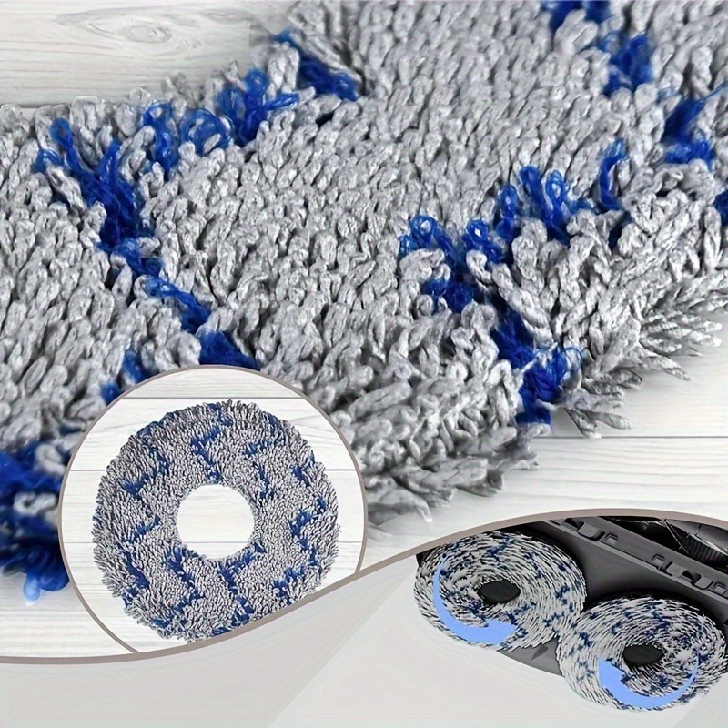 10  mop pads for robotic vacuums compatible with x2 x2  20  1s x1  more   fabric floor care accessories details 3