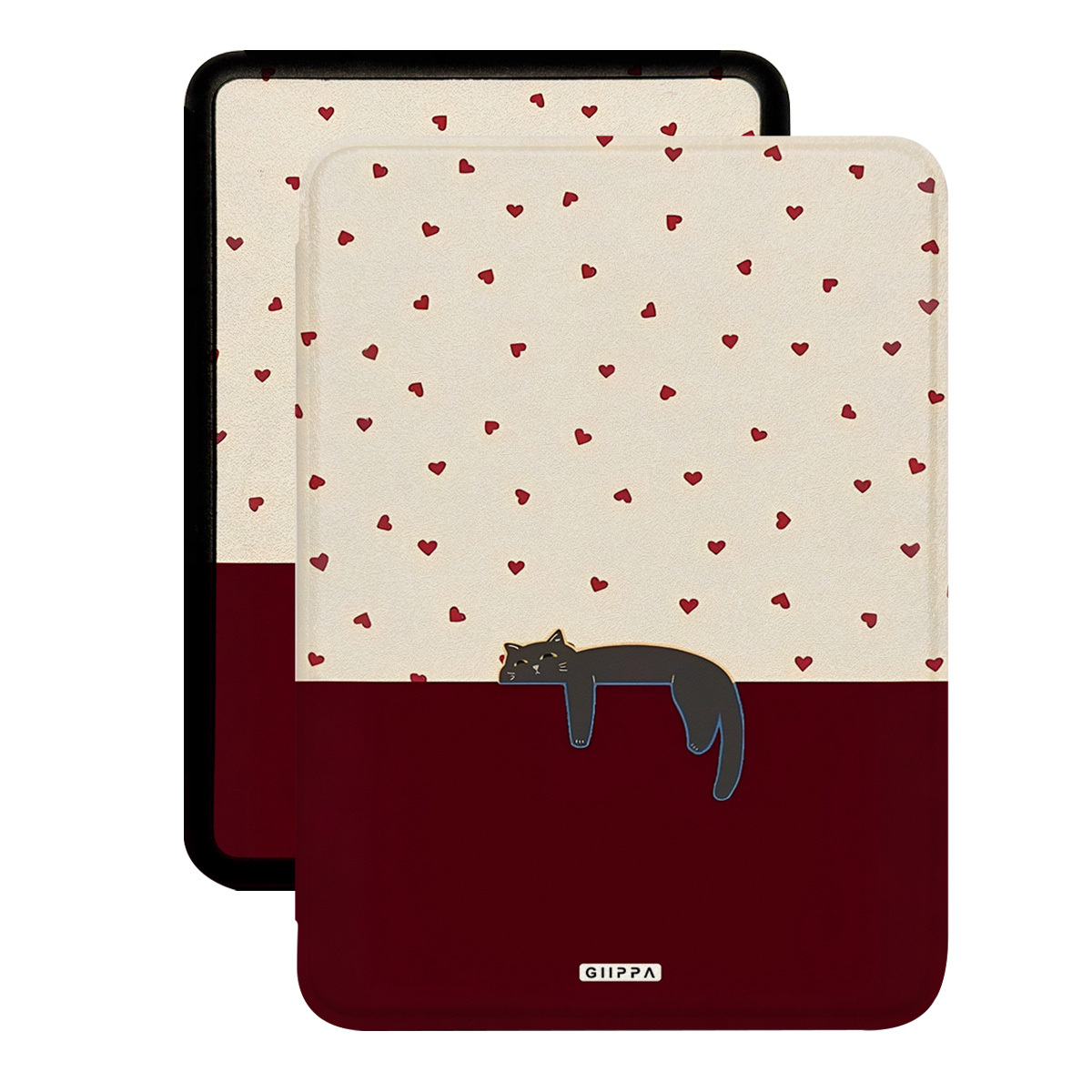 TEMU Slim Lightweight For Case, Book Style Black Soft Tpu, Fits 6-7" Paperwhite 10-12 Gen 2024-2025, Shockproof Cover For Colorsoft Present The Cover