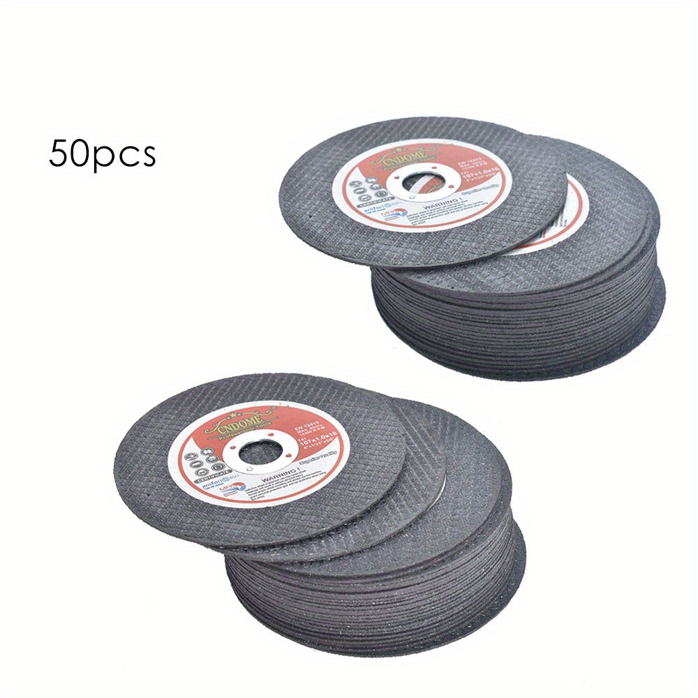 TEMU 50pcs 4in X 0.040in X 5/ 8in A60tbf Cutting Discs Designed 14600rpm For Fast Cutting Of Steel And Stainless (50pcs)