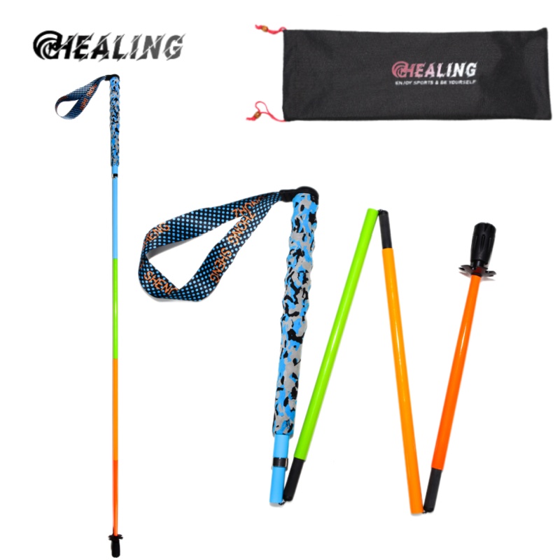 Lightweight Portable Carbon Fiber Trekking Poles