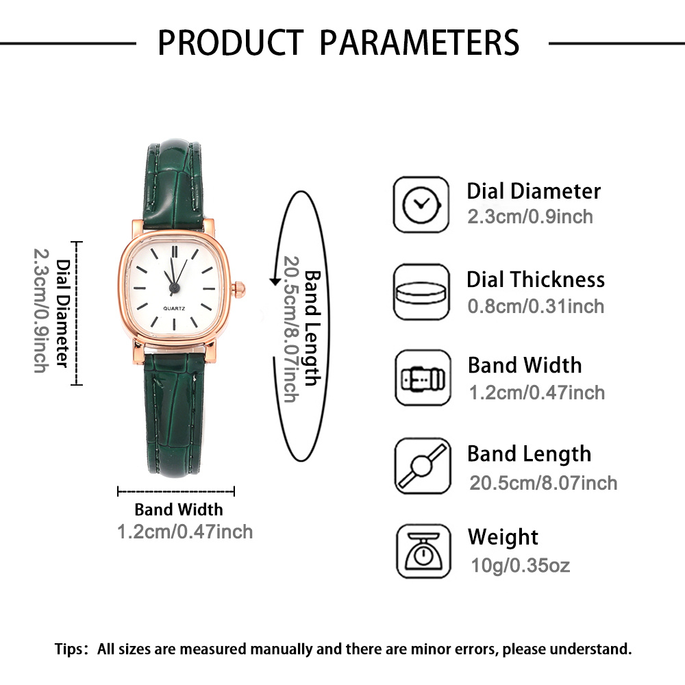 4pc Elegant Quartz Women's Watches Gift Set