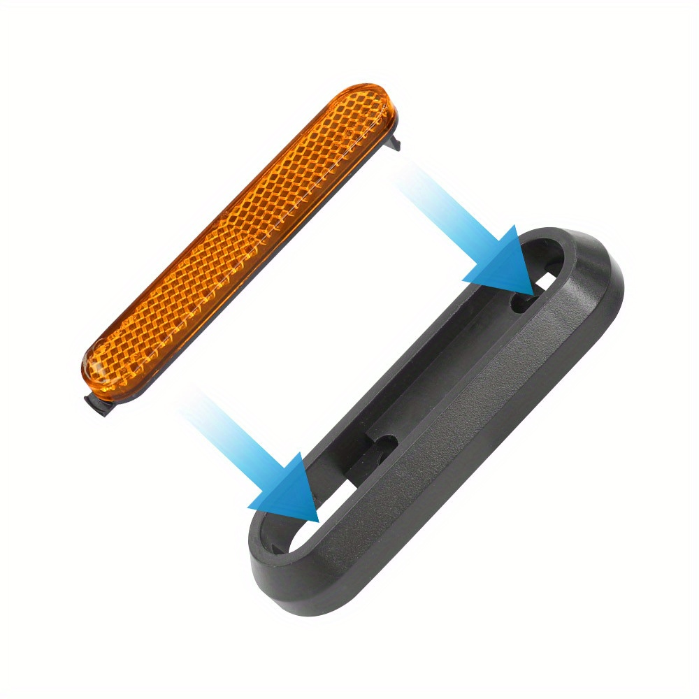 1 pereche Huse Elice Trotinetă Electrică, Carcasă de Protecție, Decorațiuni de Siguranță Nocturnă, Piese de Schimb, Curea Reflectorizantă Laterală pentru Xiaomi Pro2 1S M365 Mi3