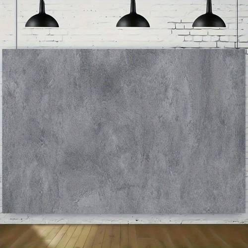 1pc of gray backdrop with a concrete texture suitable for party decoration measuring 70x90 inches made of ideal for themed decorations birthday celebrations outdoor garden events photography backgrounds party banners and photo booth setups