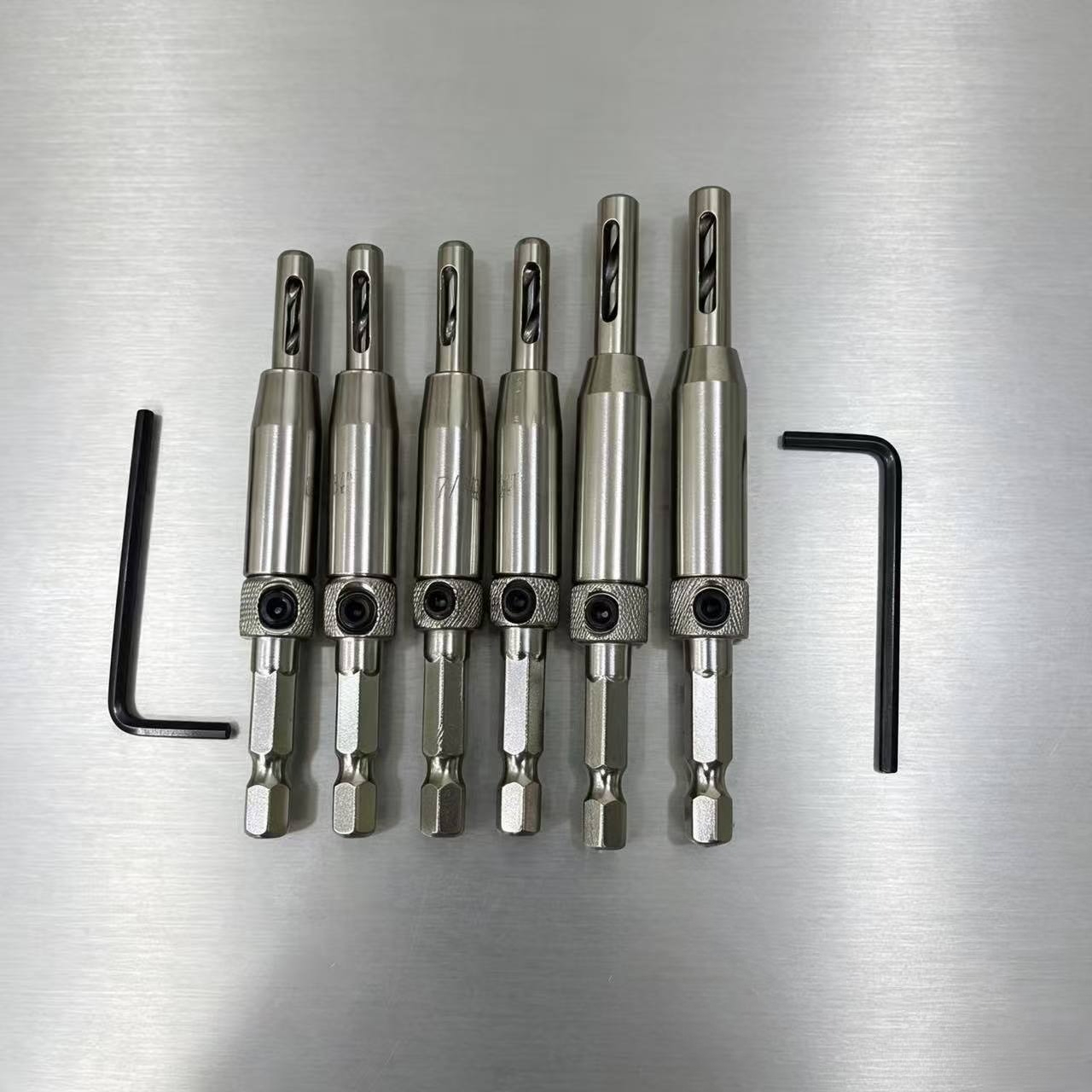 TEMU 8pcs Hinge Drill Bit Set - High-quality For Effortless, Precise Woodworking - And Perfect Alignment