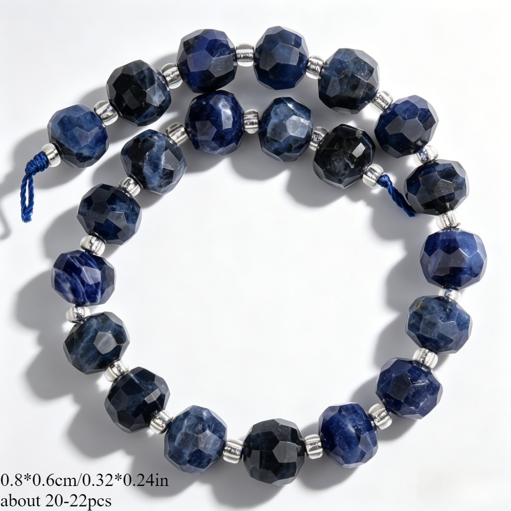 TEMU AAA Naturelle Rondelle Facettée Perles d'Espacement Libres pour la Fabrication de Bijoux Bracelet Collier Artisanat de , Composants de Perles