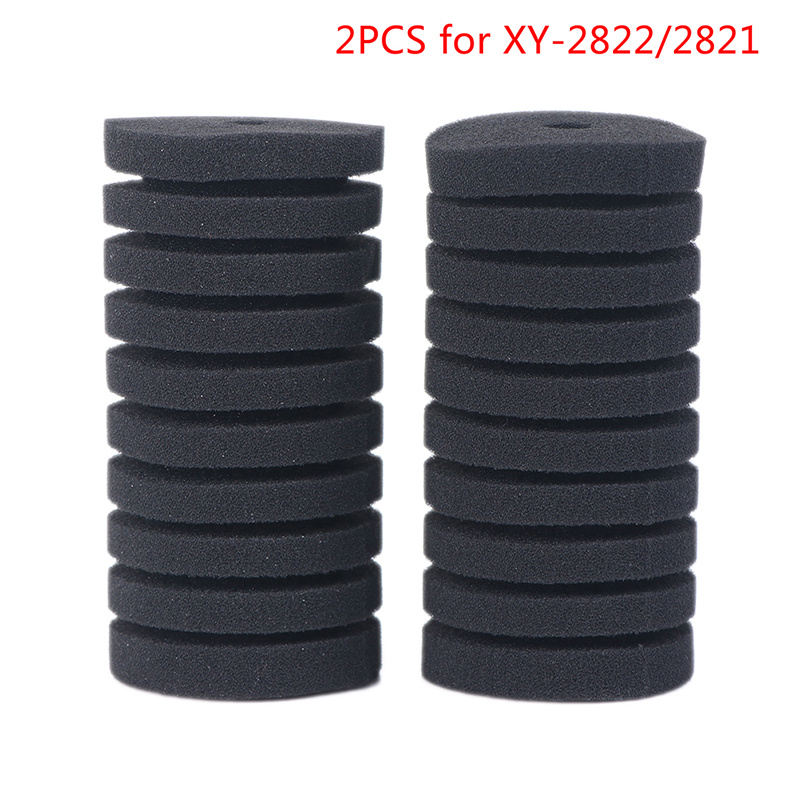 2pcs Aquarium Filter Sponge For Xy-2822/2821 Filter Fish Tank Air Pump Filter