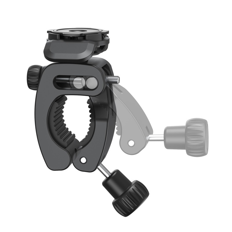 TEMU Upgraded Universal Handle Phone Holder With 360 Â° Rotation - Motorcycle And Bicycle Phone Holder, Adjustable Fixture, Suitable For 4-7 Inch