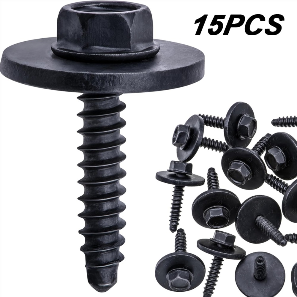 TEMU M4.2 7mm Door Trim Panel Liner Bumper Cover Side Shield Retainer Screw