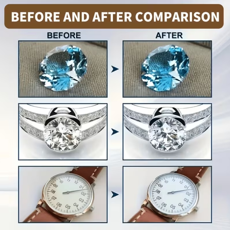 Jewellery Cleaning Solution, Gently Cleans Surface Stains