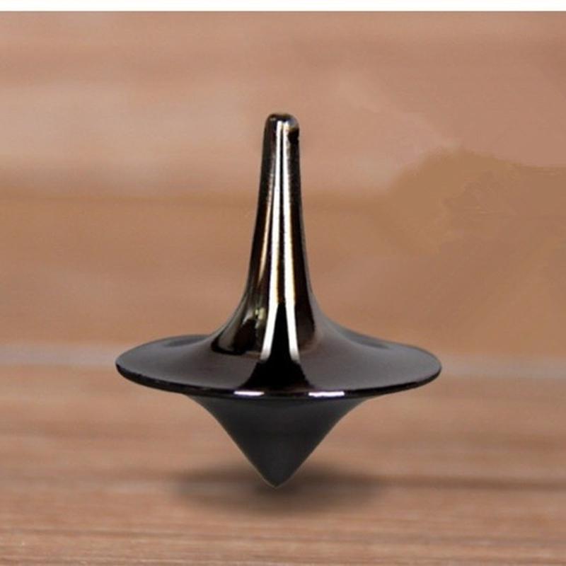 1 Stainless Steel Gyroscope, Stress-relief Entertainment Toy, Suitable For Sports Enthusiasts, With Random Perforated And Non-perforated Designs, Handheld Gyroscope