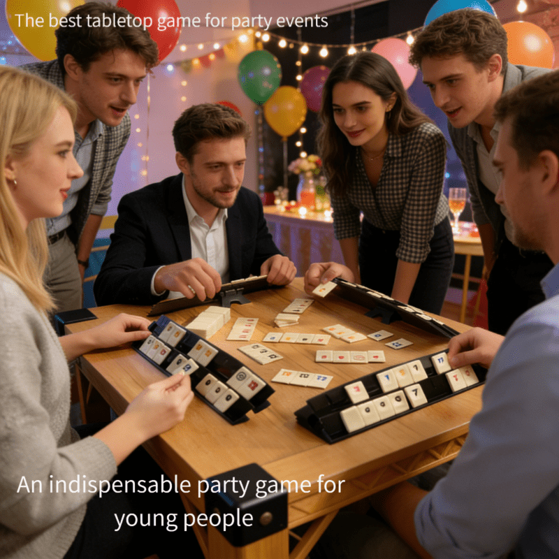 Adult Casual Party Card Game Set | Fun Number Cards Tabletop Game, Portable Storage, Essential For Outdoor Camping And Travel, Multiplayer Interactive Strategy Board Game, Party Activity Game