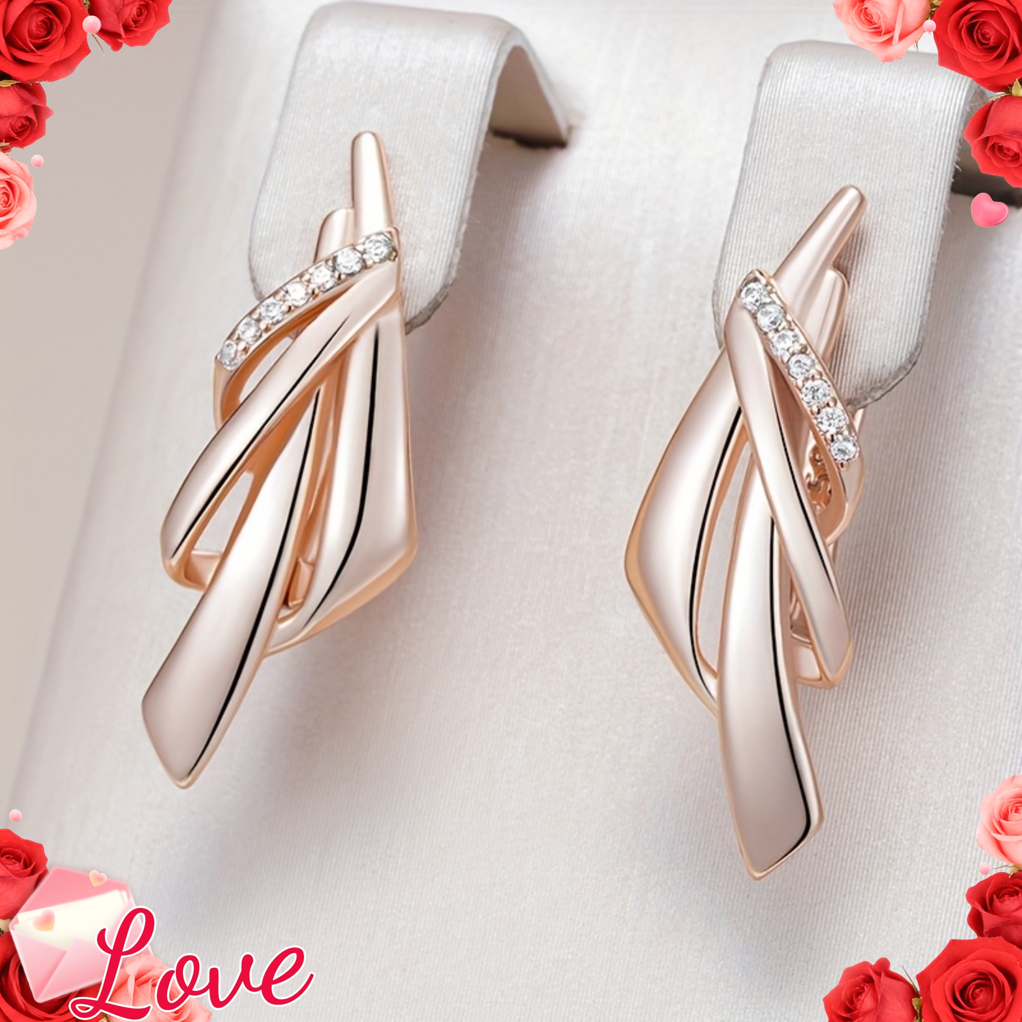 Women's Ethnic Bridal Drop Earrings with Geometric Shape