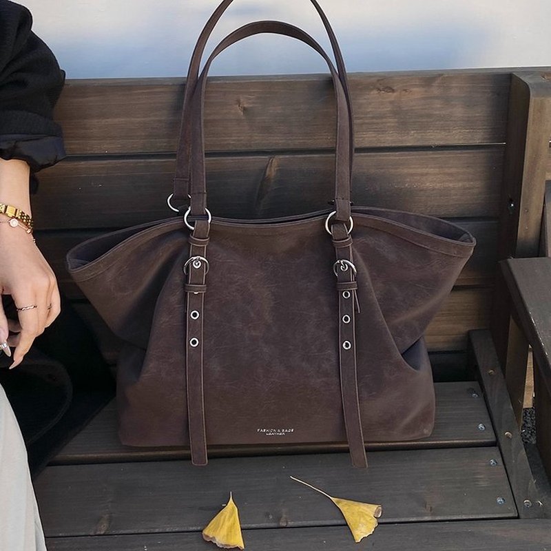 TEMU Grand sac à bandoulière unique pour femme, spacieux sac fourre-tout d'épaule avec compartiment pour tablette, disponible en plusieurs couleurs,