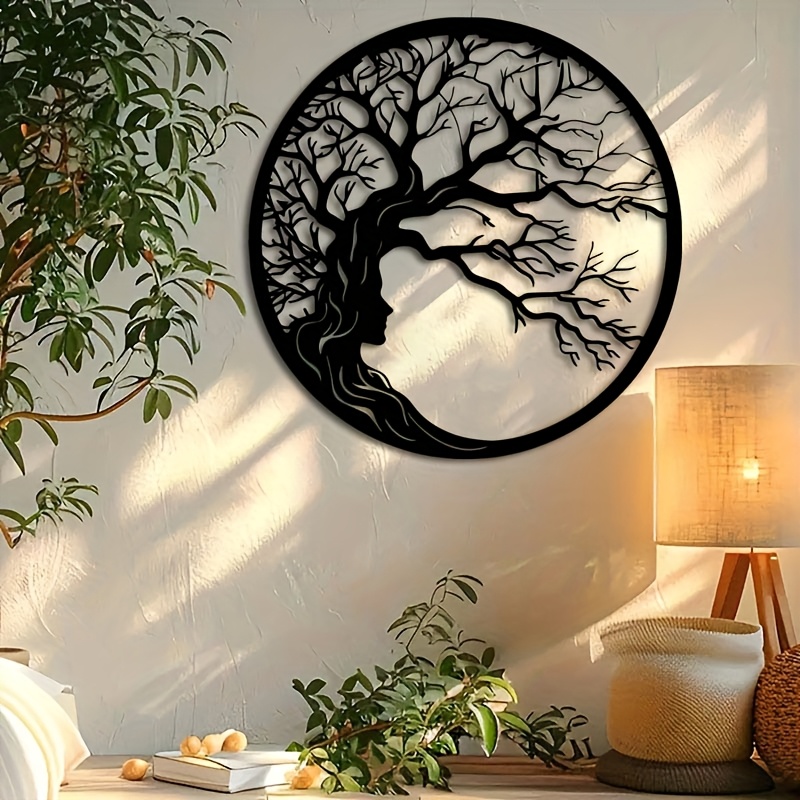1pc Mystical Moon Metal Wall Sculpture 40cm/15.75in - Starry Sky Crescent and Stars Design, Bohemian Style Iron Art Decor for Bedroom, Meditation Room, Patio, Balcony Indoor & Outdoor Hanging Ornament - Elegant Housewarming Gift, Home Decoration, Patio Decor, Celestial Theme, Durable Metalwork, Decorative Piece, Home Decorators, Gift Shoppers, Outdoor Hanging Ornament Decor, Wall Mount Decoration, Starry Sky Decor, Metal Wall Sculpture
