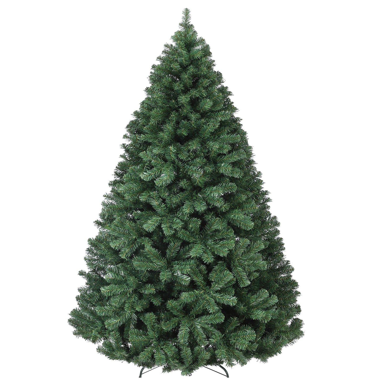 TEMU Artificial Christmas Tree 1. 83m (or 1. 37m) - 1450 - Realistic High- Tree With A Folding System And Metal Joints, Sturdy Metal Base - Suitable