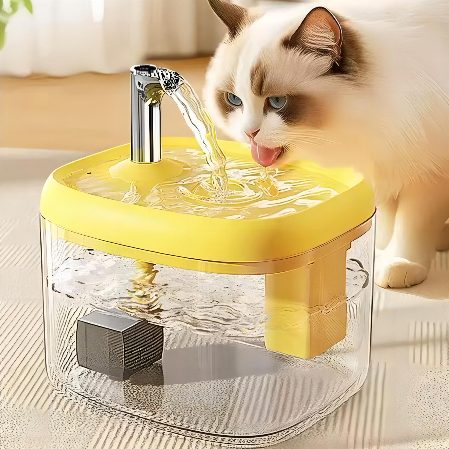 1.5L Large Capacity Automatic Pet Water Fountain