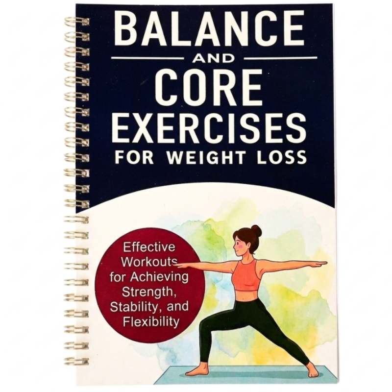 TEMU : An Effective Exercise Guide With Spiral-bound Tutorials To Enhance Strength, Stability, And Flexibility, Improve Balance And Prevent , Suitable For Beginners