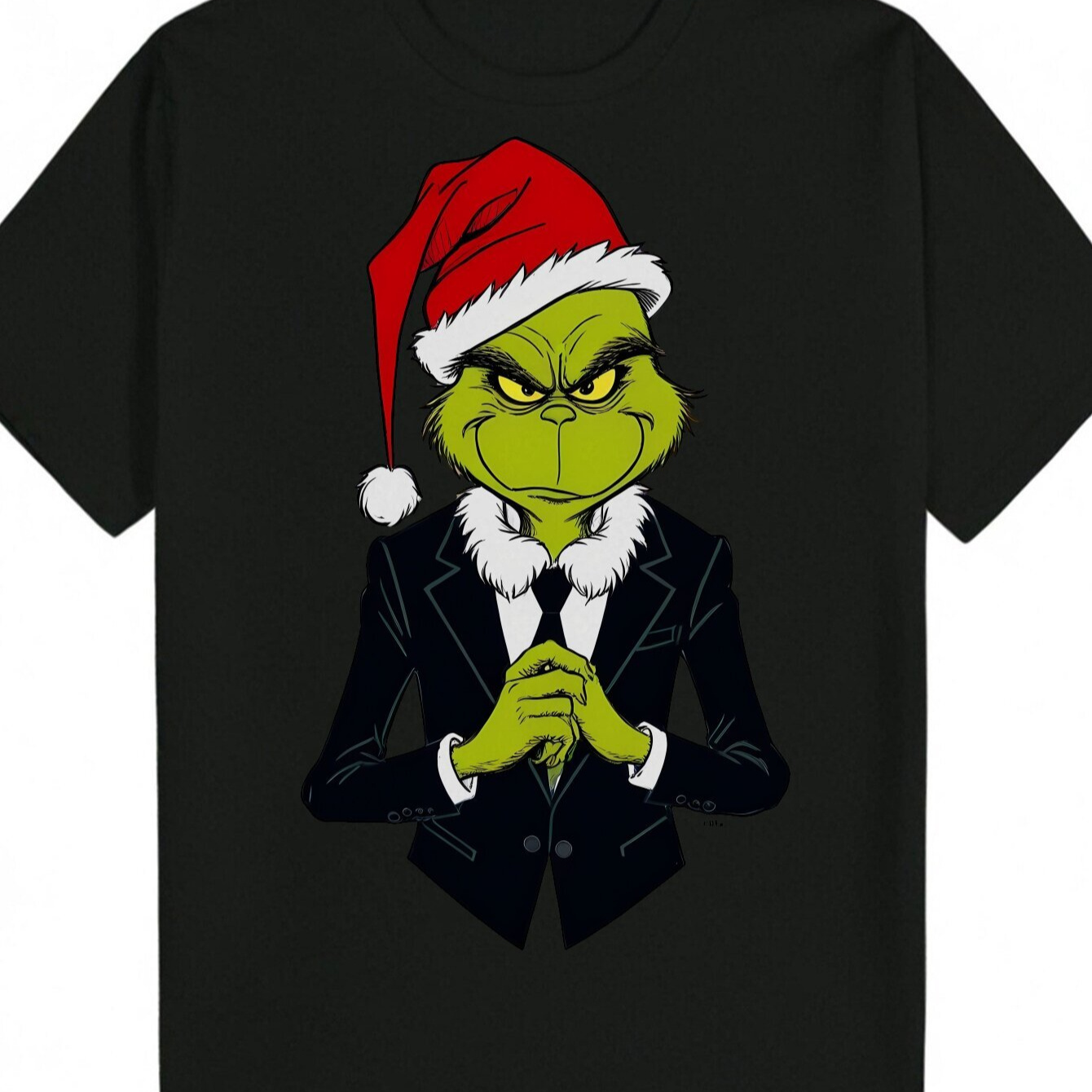 

Christmas T- - Summer , Stretchy Polyester , Round -