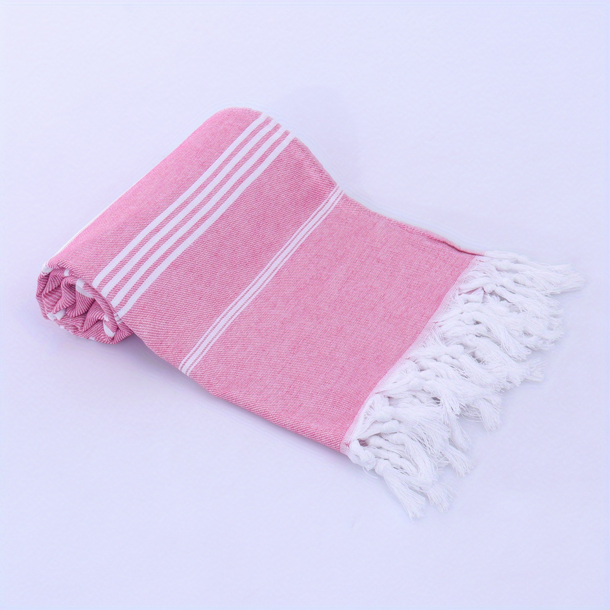 1pc 6-color Striped Beach Towel With Pocket, Extra Large 180*90cm, Pool Towel, Absorbent, Quick-drying, Large Travel Sand Towel