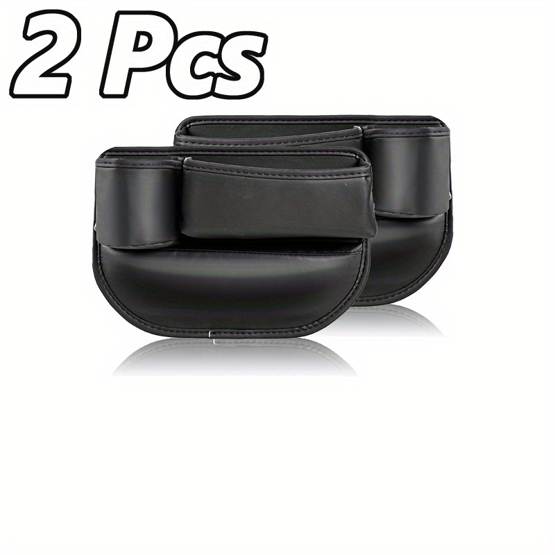 TEMU 1 Set Universal Car Seat Organizer - Multifunctional Storage Box With Pocket, Wallet, Keys, Card, Cup, And Phone Holder For Auto Interior Additions