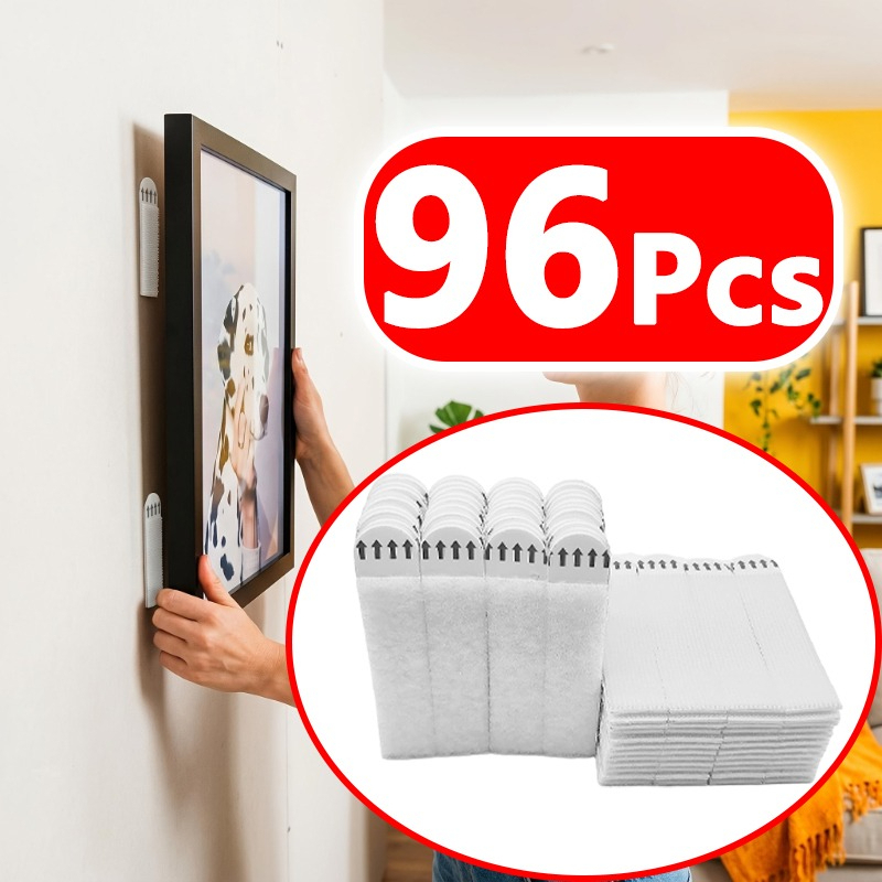 TEMU 96 pezzi adesive senza per appendere foto, facili da , , senza , facile da installare e rimuovere, adatte per Halloween, decorazioni natalizie,