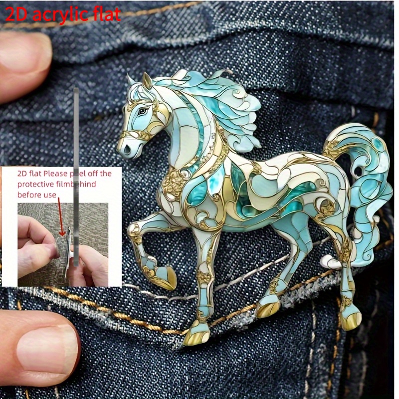 ❗️いまだけSALE❗️HARPO⭐︎horse broach horse brooch sold on Temu United States