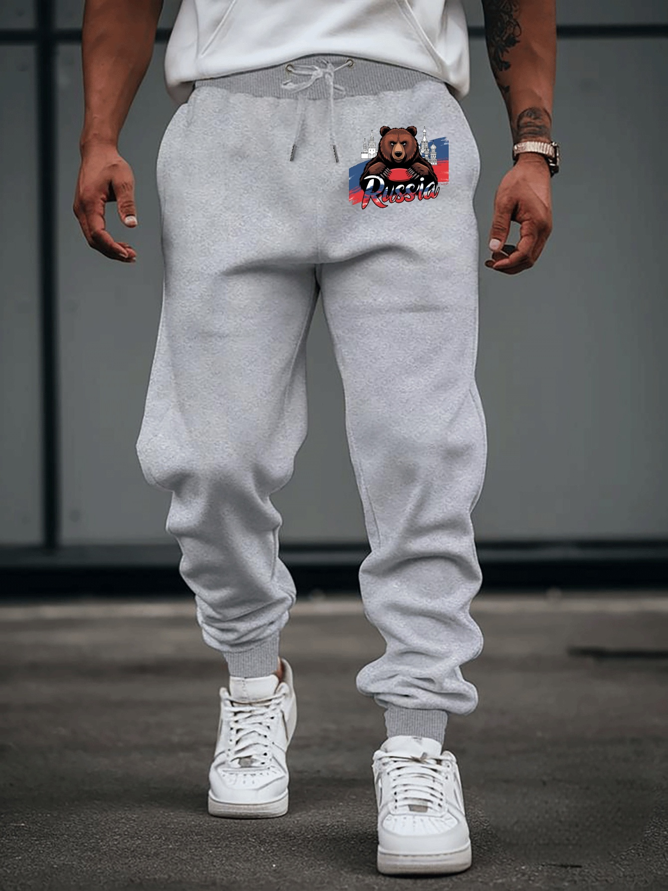 bear sweatpants sold on Temu United States