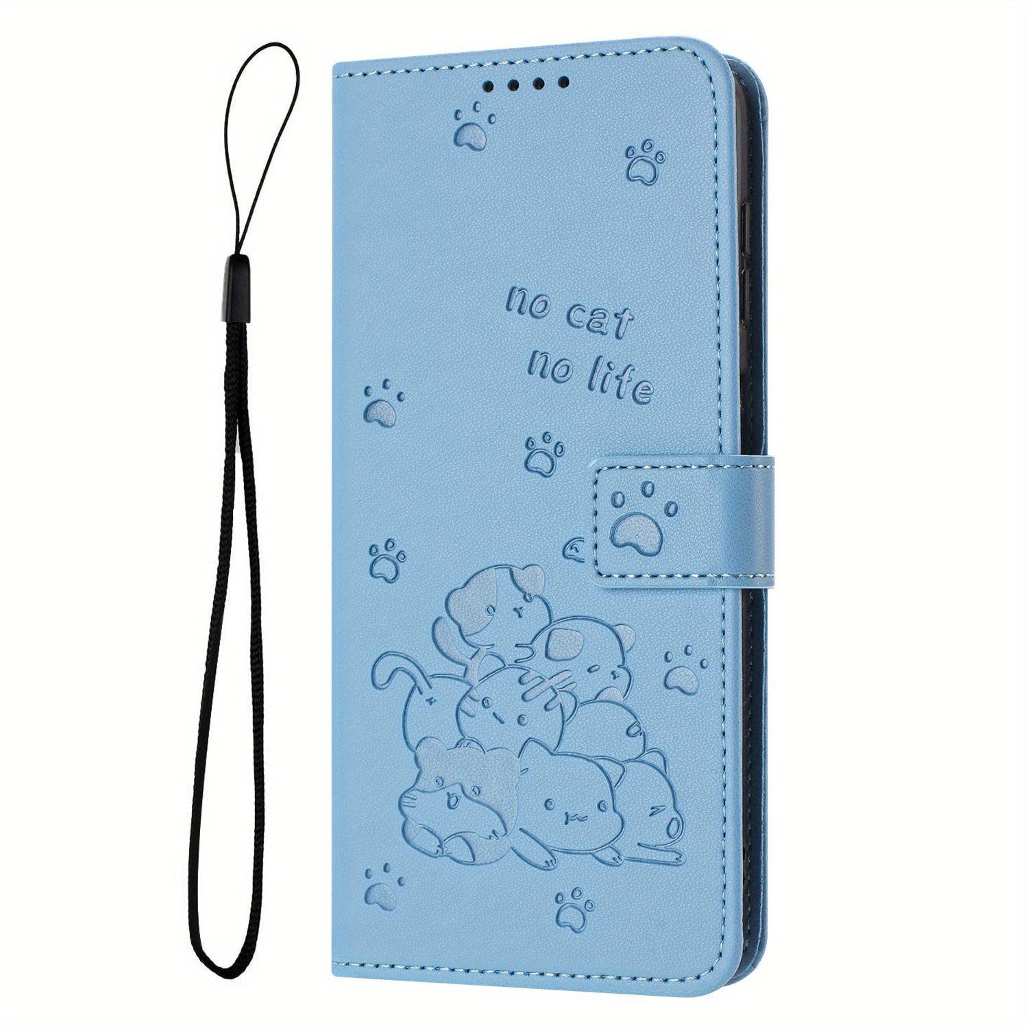 PhoneLook Custodia a portafoglio lussuosa e sofisticata con chiusura magnetica e scomparto per monete e carte. (Apple iPhone 15 Pro