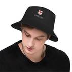 england 2 white print bucket hat lightweight breathable polyester fisherman sun hat with for outdoor sports road trips and music festivals outdoor sports bucket hat breathable fabric