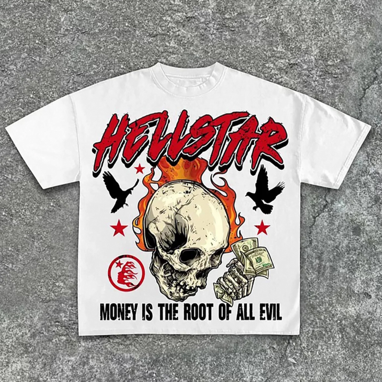 

Money Is Of All Evil Print , Tees For Men, Casual Short Sleeve T-shirt For Summer