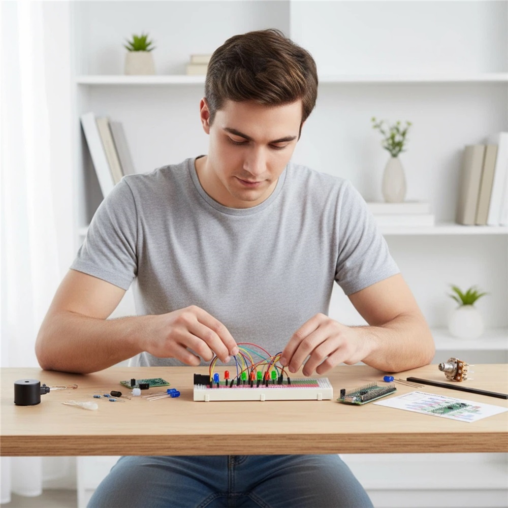 142 шт.  , двоядерний мікроконтролер arm  -m0+, детальний підручник, код на python c Опис товару 5