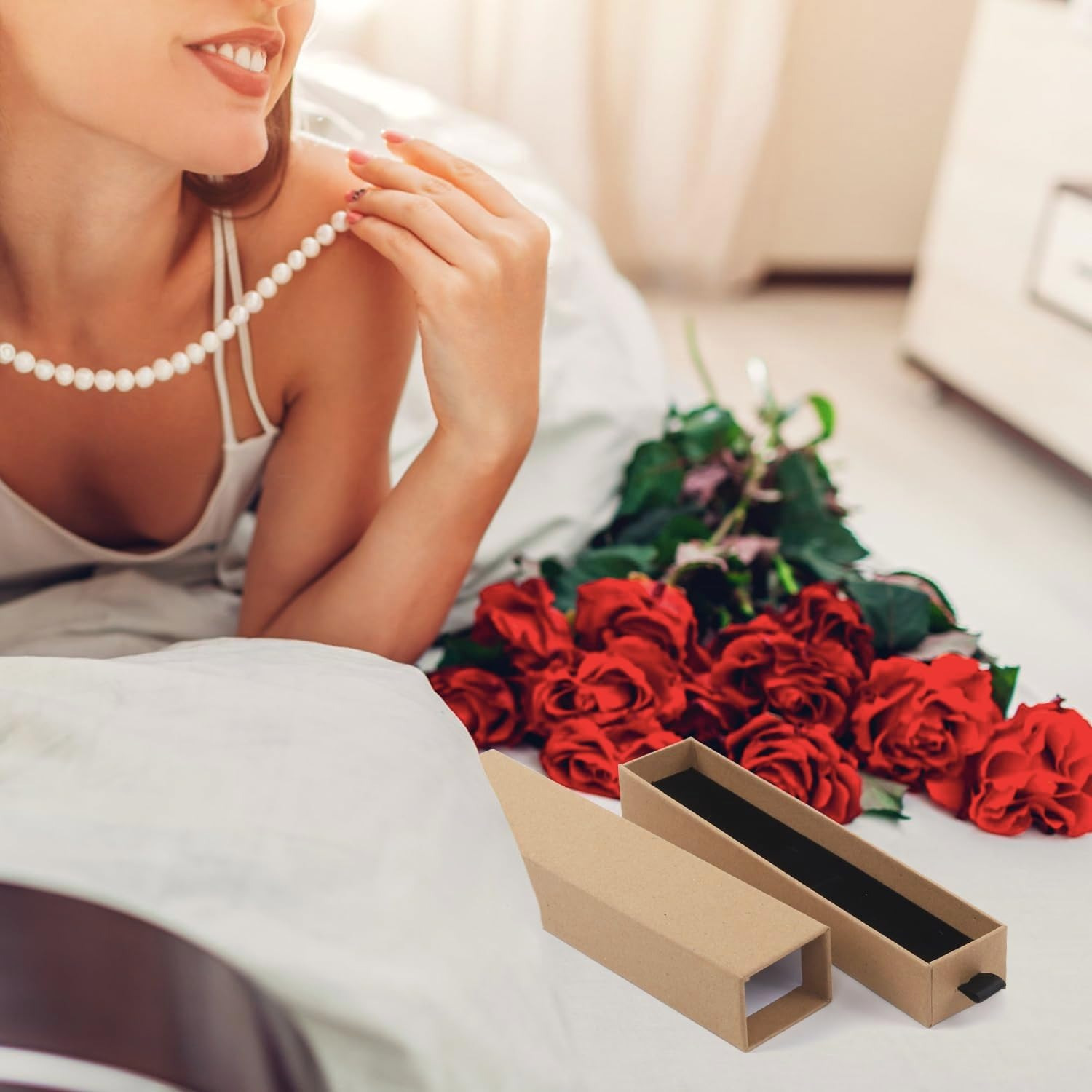 jewelry gift box luxurious 8pcs set with velvet lining small drawer style earrings and rings fashionable necklace bracelet organizer Product details 0