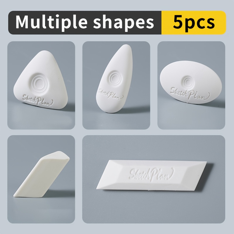 Professional Sketching High Gloss Rubber Set| Clean With Few | Used For Detail Modification And Creative Brightening| Art Student Specific Drawing Tool